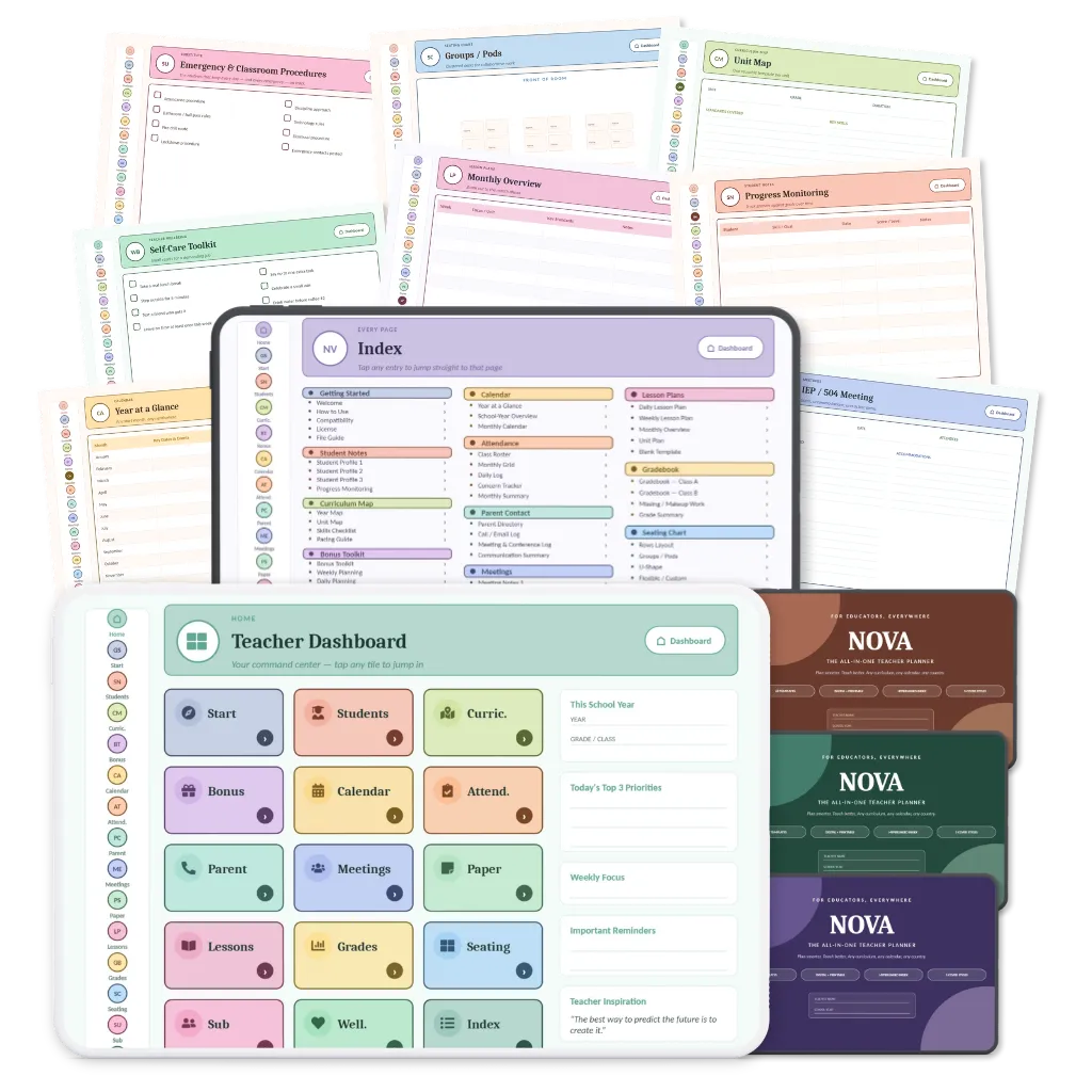 All-in-One Teacher Planner